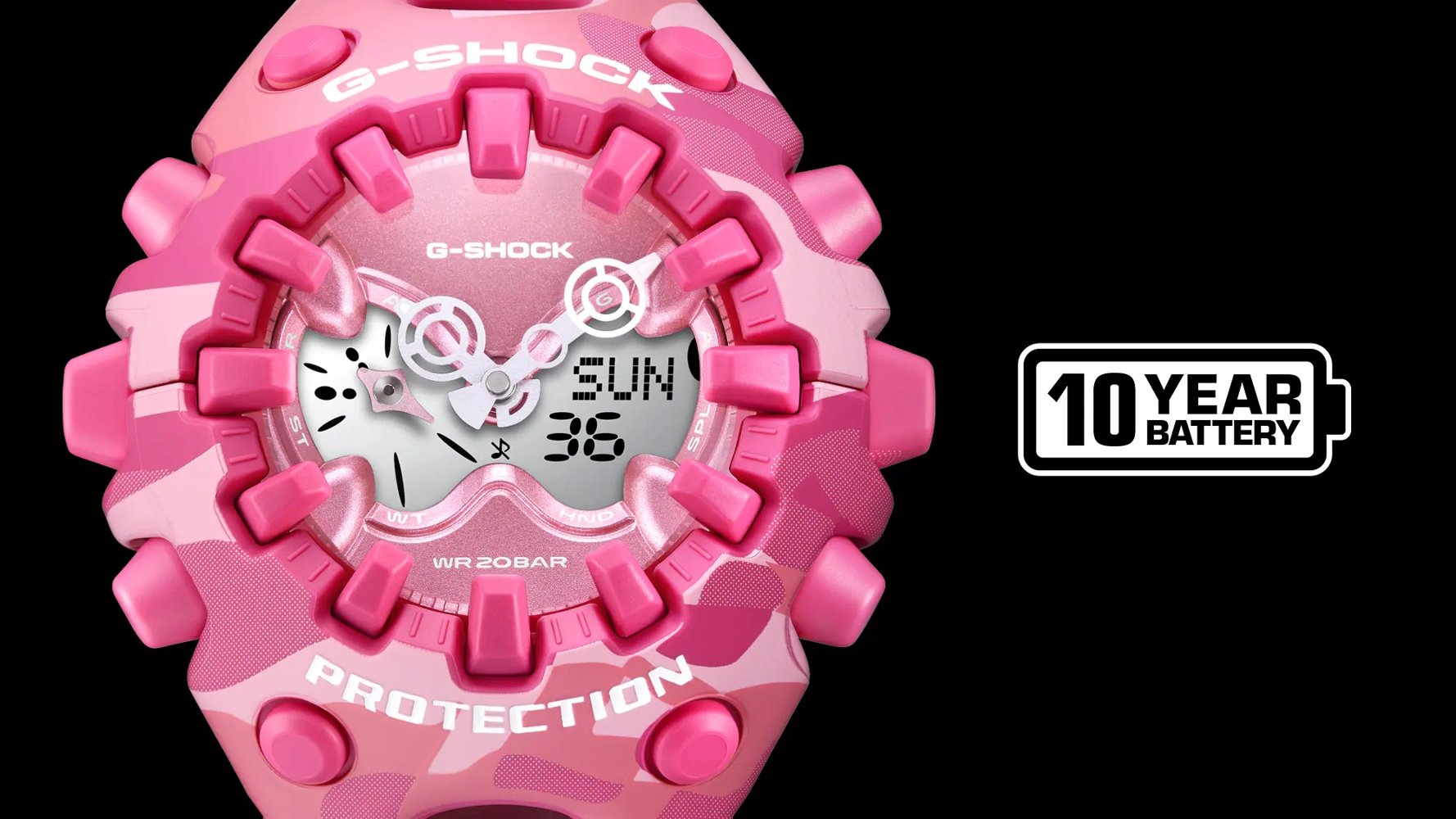 Casio G-SHOCK GA-V01CMG-4ADR Kadın Kol Saati