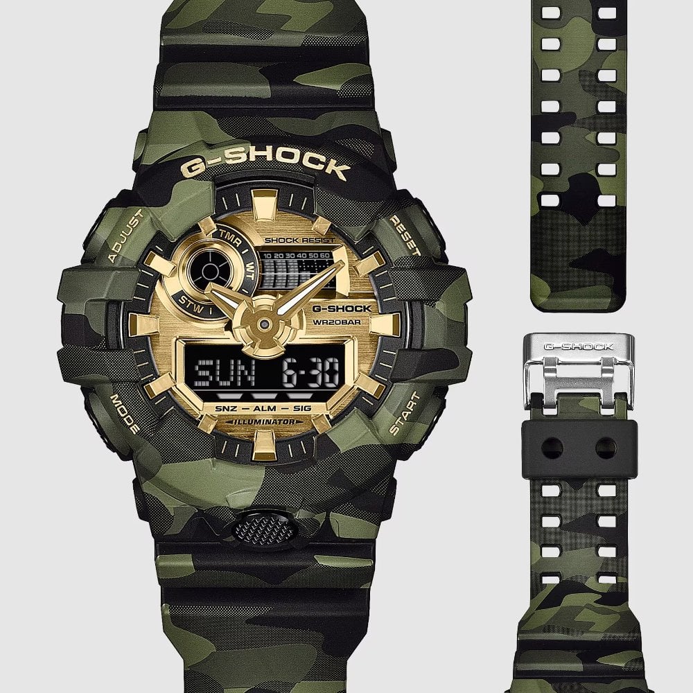 Casio G-SHOCK GA-700CMG-3ADR Erkek Kol Saati