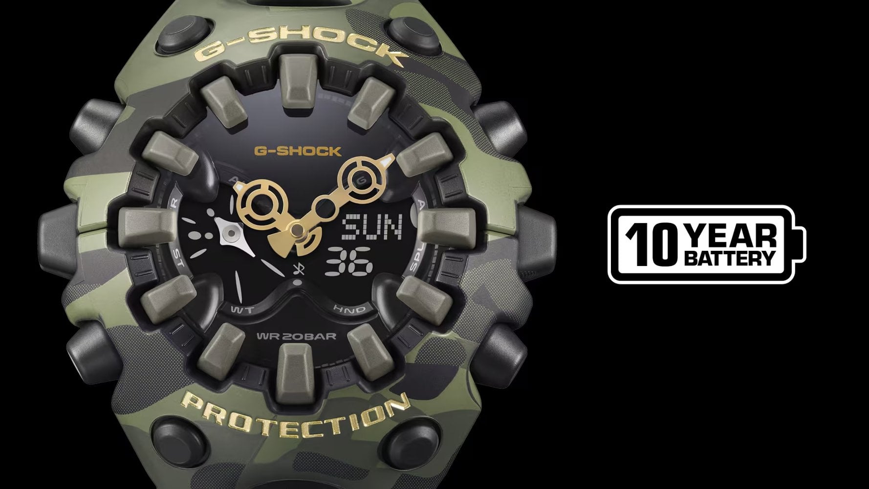 Casio G-SHOCK GA-V01CMG-3ADR Kadın Kol Saati