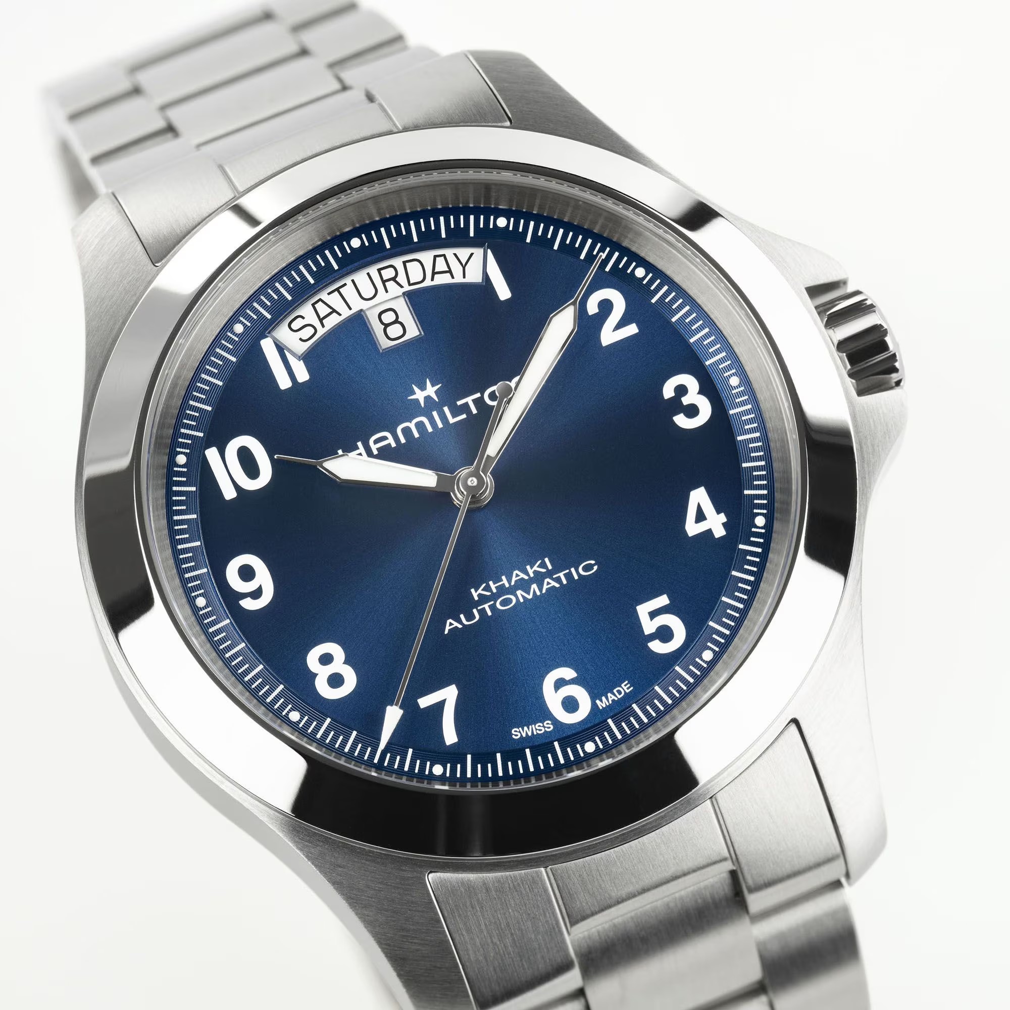 Hamilton Khaki Field King Day-Date Automatic H64475140 Erkek Kol Saati