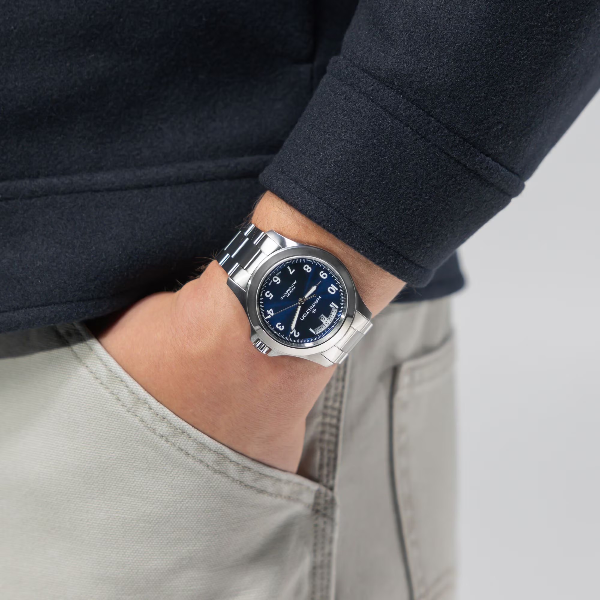 Hamilton Khaki Field King Day-Date Automatic H64475140 Erkek Kol Saati