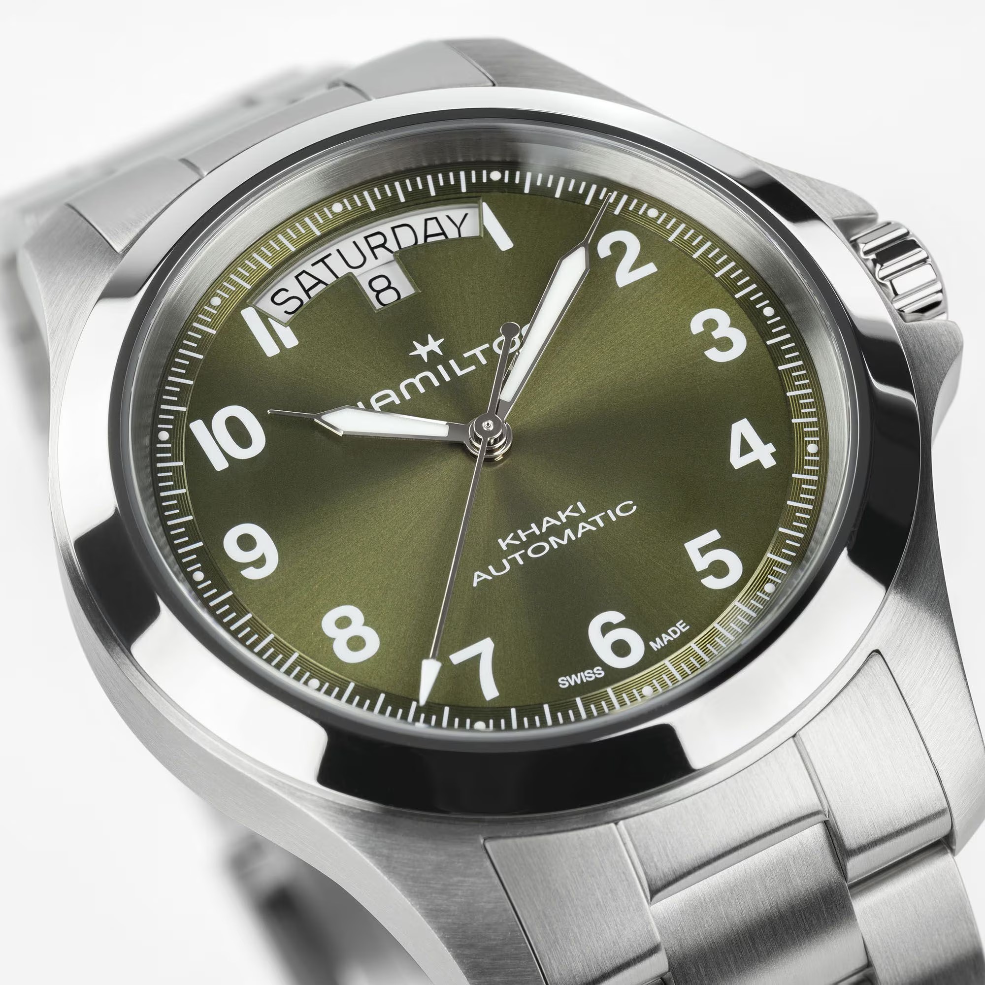 Hamilton Khaki Field King Day-Date Automatic H64475160 Erkek Kol Saati