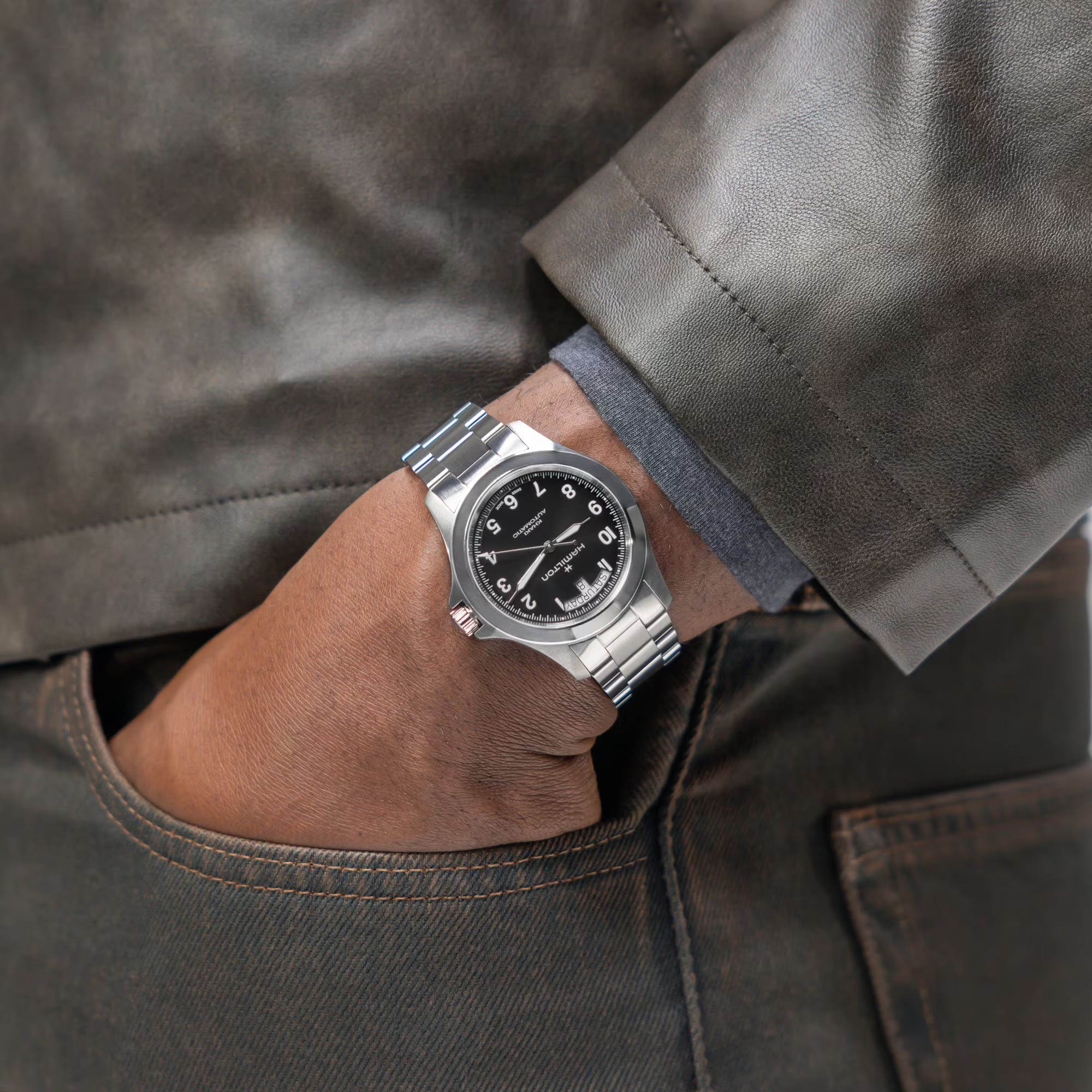 Hamilton Khaki Field King Day-Date Automatic H64475131 Erkek Kol Saati