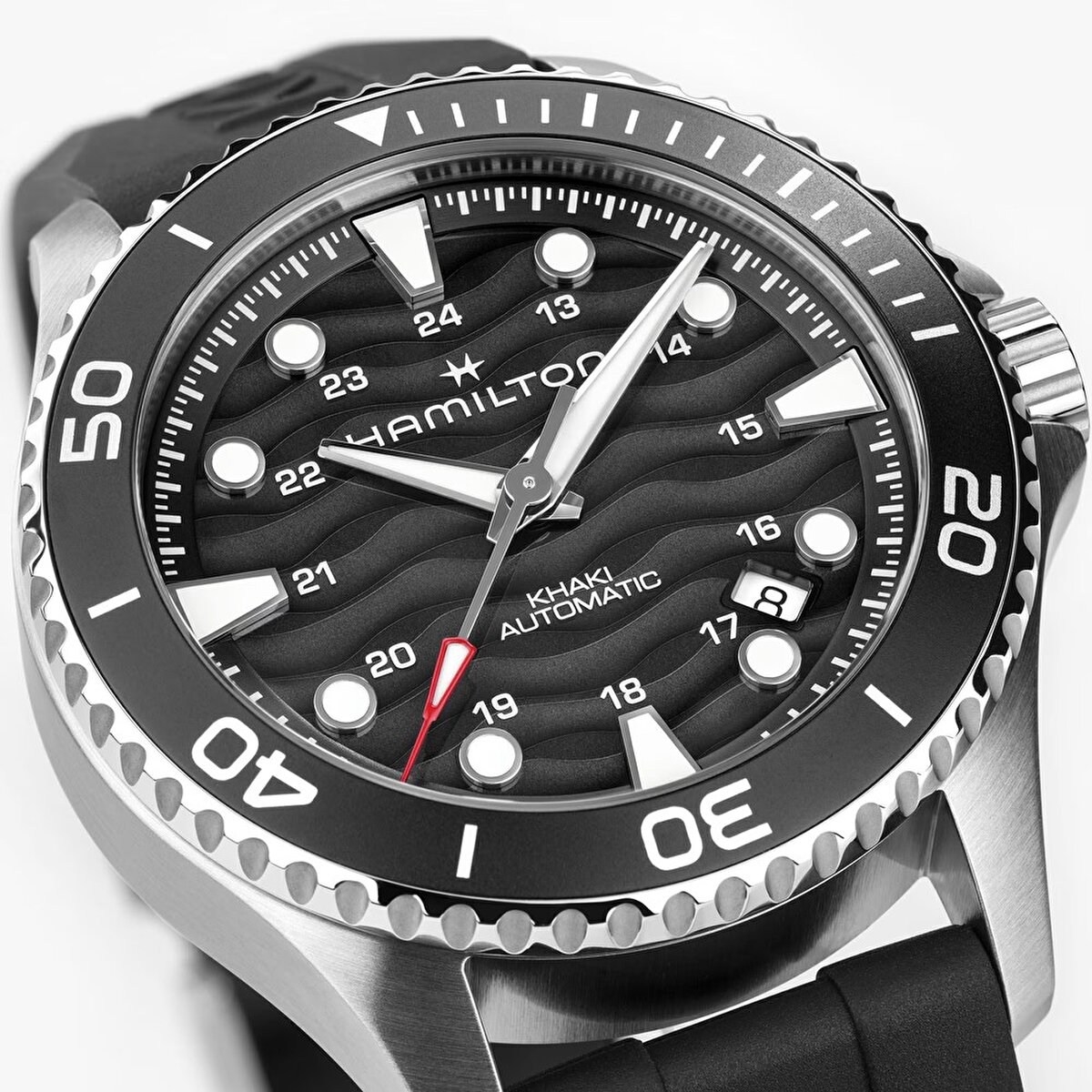 Hamilton Khaki Navy Scuba Automatic 40mm H82415330 Erkek Kol Saati