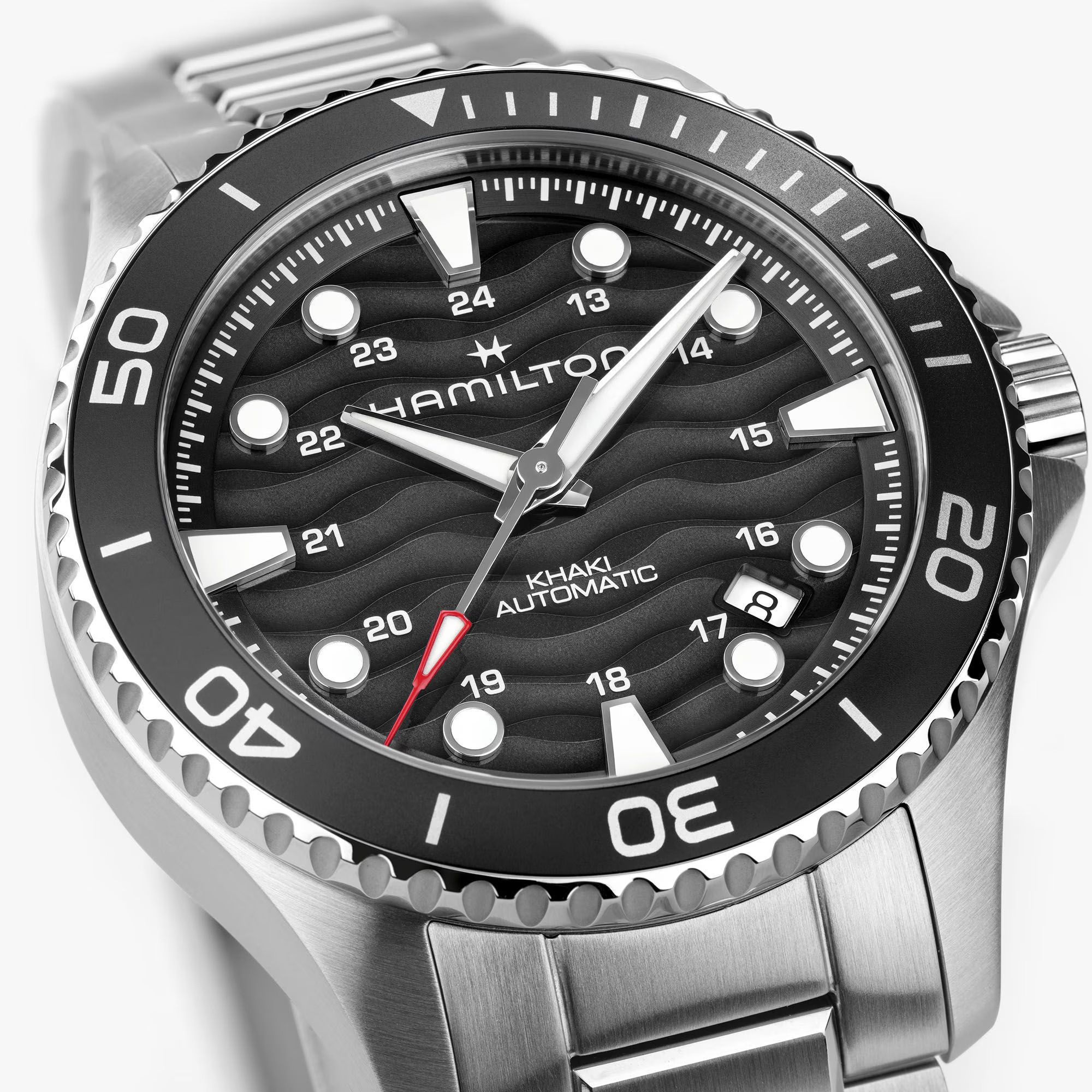 Hamilton Khaki Navy Scuba Automatic 40mm H82415130 Erkek Kol Saati