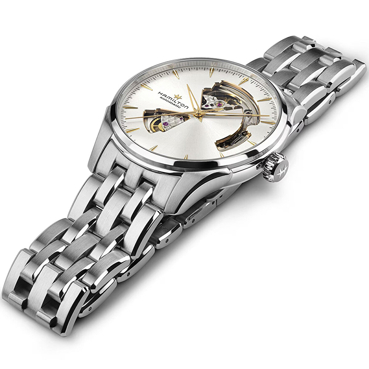 Hamilton Jazzmaster Open Heart Automatic 40mm H32675151 Erkek Kol Saati