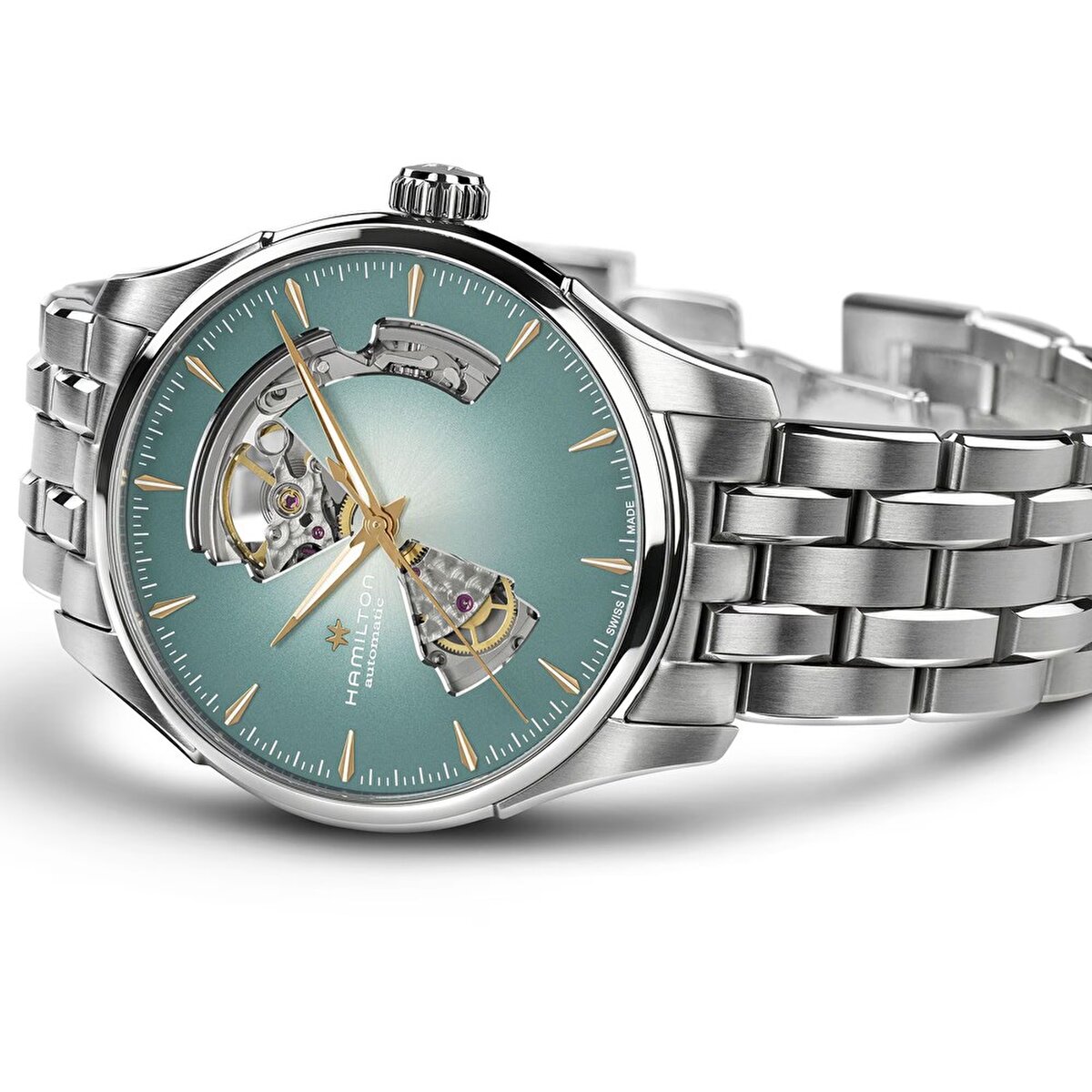 Hamilton Jazzmaster Open Heart Automatic 40mm H32675141 Erkek Kol Saati