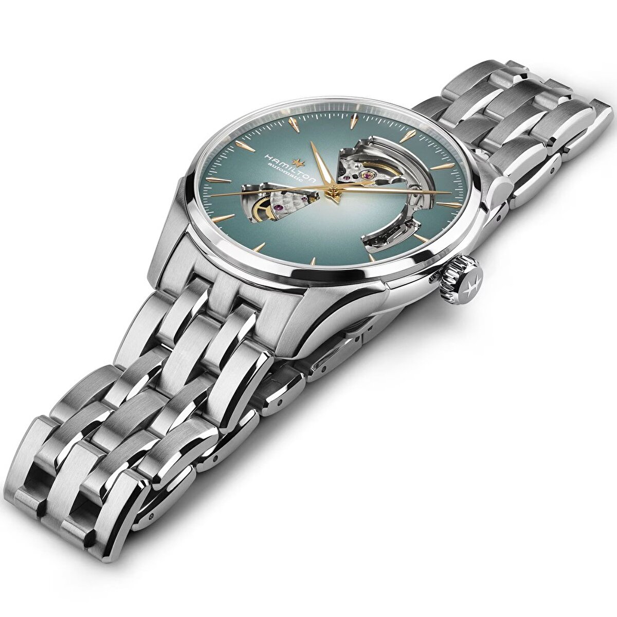 Hamilton Jazzmaster Open Heart Automatic 40mm H32675141 Erkek Kol Saati