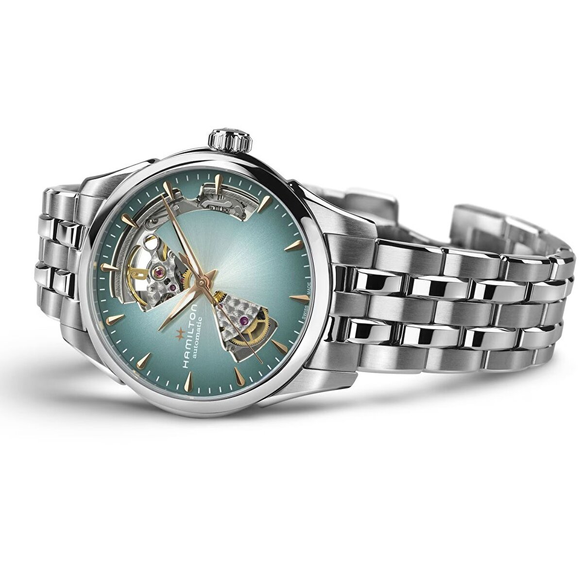 Hamilton Jazzmaster Open Heart Lady Automatic 36mm H32215143 Kadın Kol Saati
