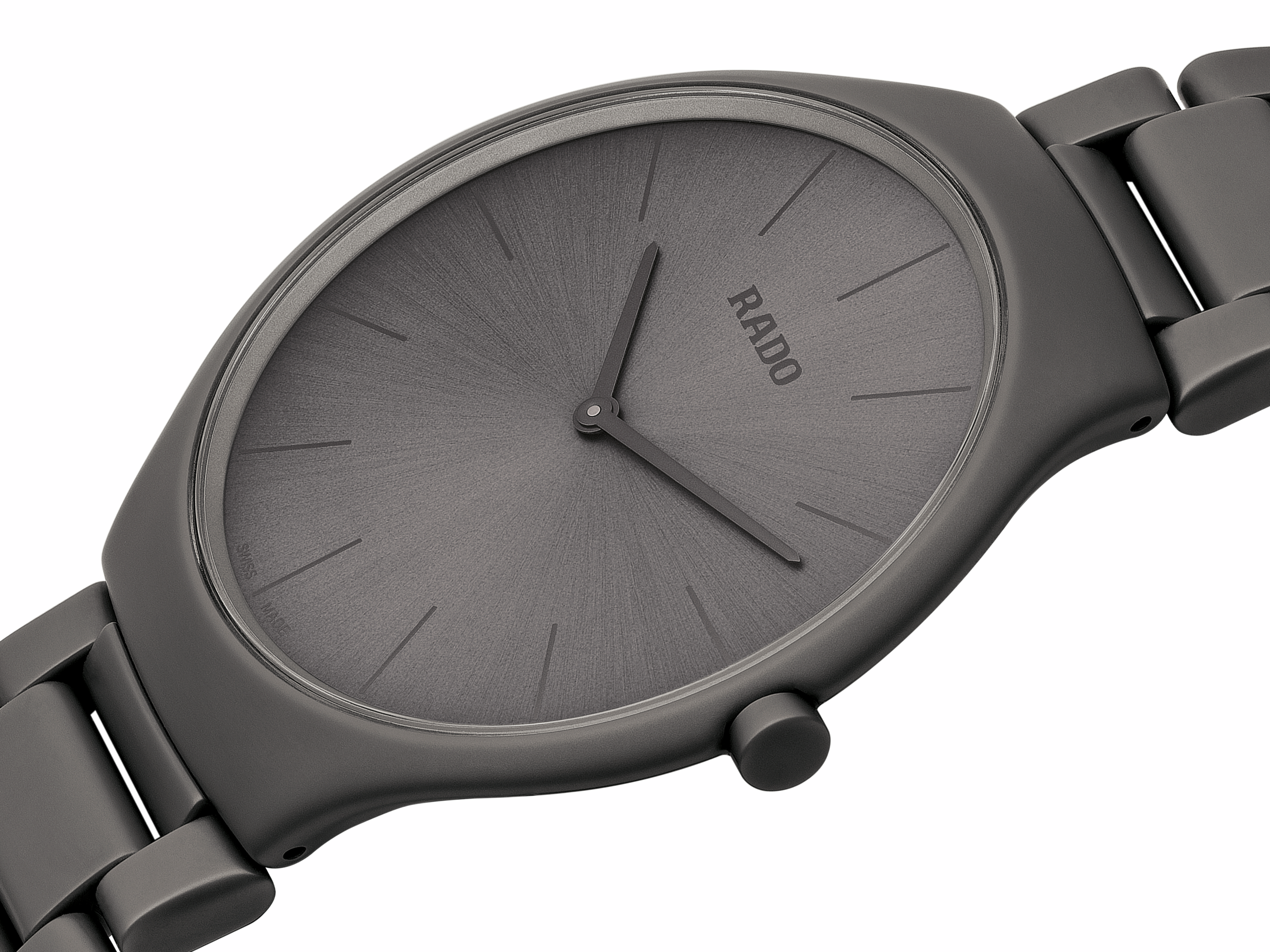 Rado True Thinline Les Couleurs™ Le Corbusier Iron Grey R27091612 Erkek Kol Saati