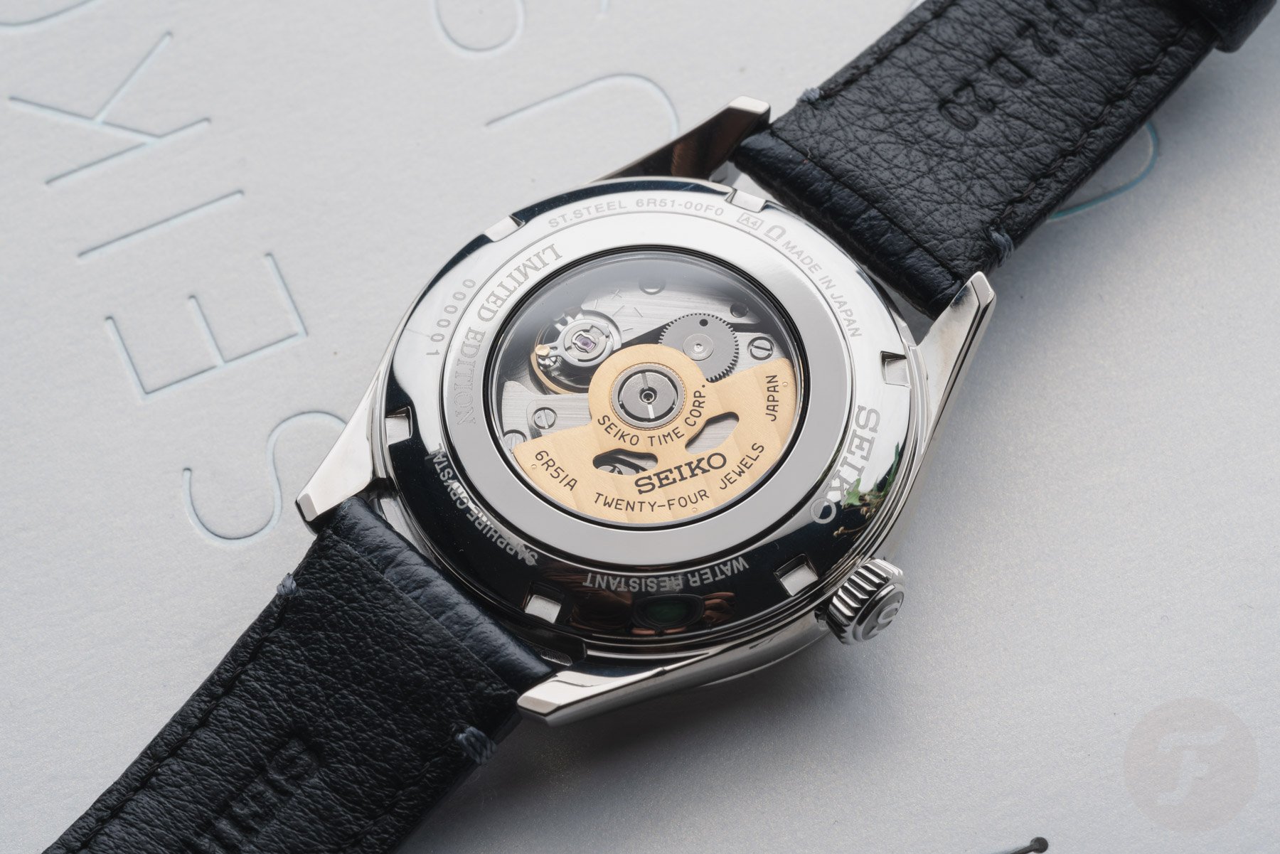 Seiko Presage Automatic 3 Days HCC007J1 145th Anniversary Limited Edition Arita Porcelain Ruri Blue