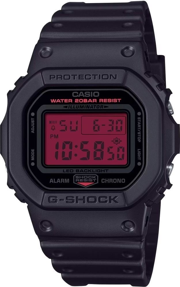 Casio G-SHOCK DW-5600BBR-1DR Erkek Kol Saati