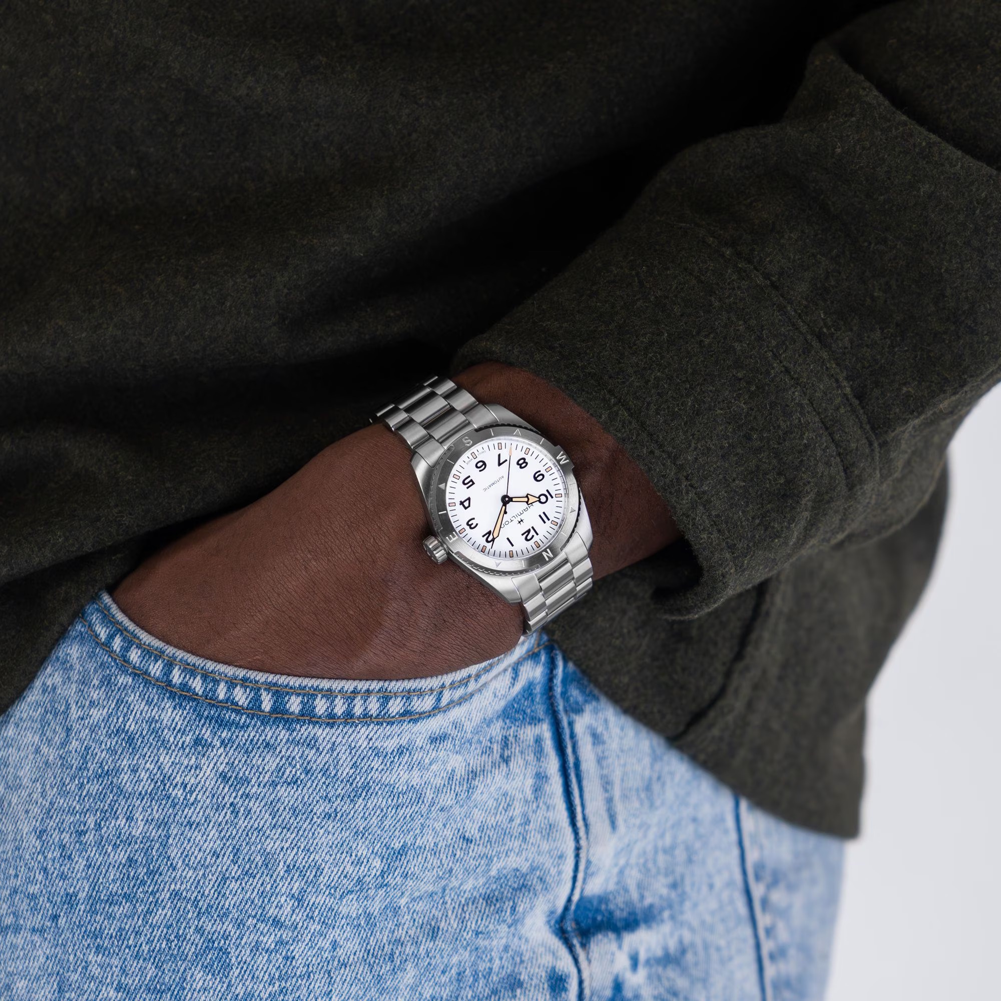 Hamilton Khaki Field Expedition Automatic H70225110 Erkek Kol Saati
