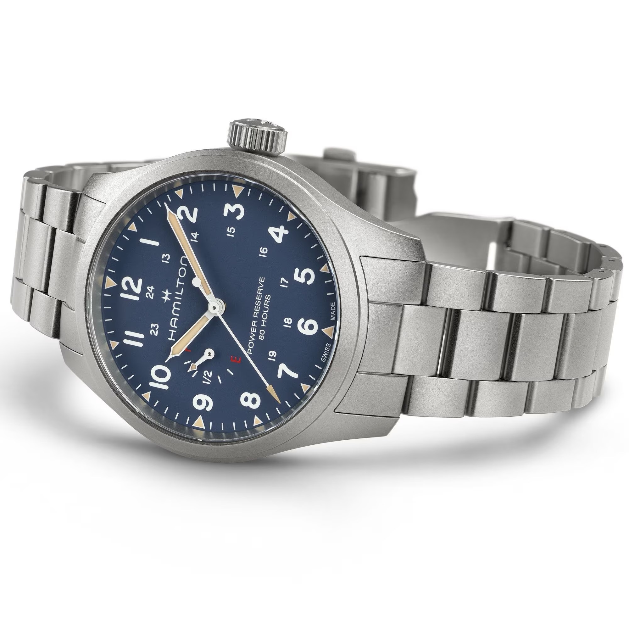 Hamilton Khaki Field Automatic Power Reserve 40 mm H69509140 Erkek Kol Saati