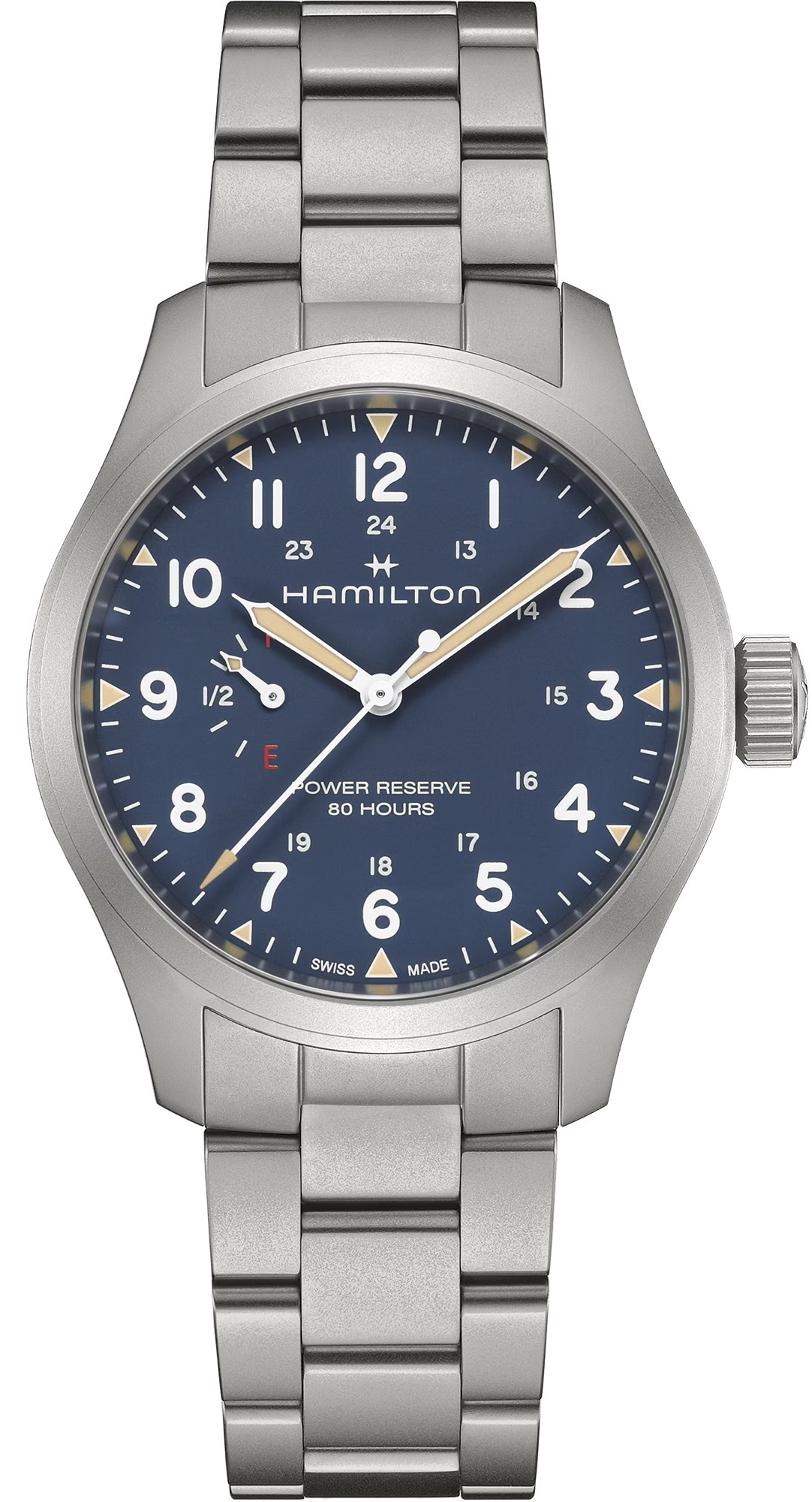 Hamilton Khaki Field Automatic Power Reserve 40 mm H69509140 Erkek Kol Saati
