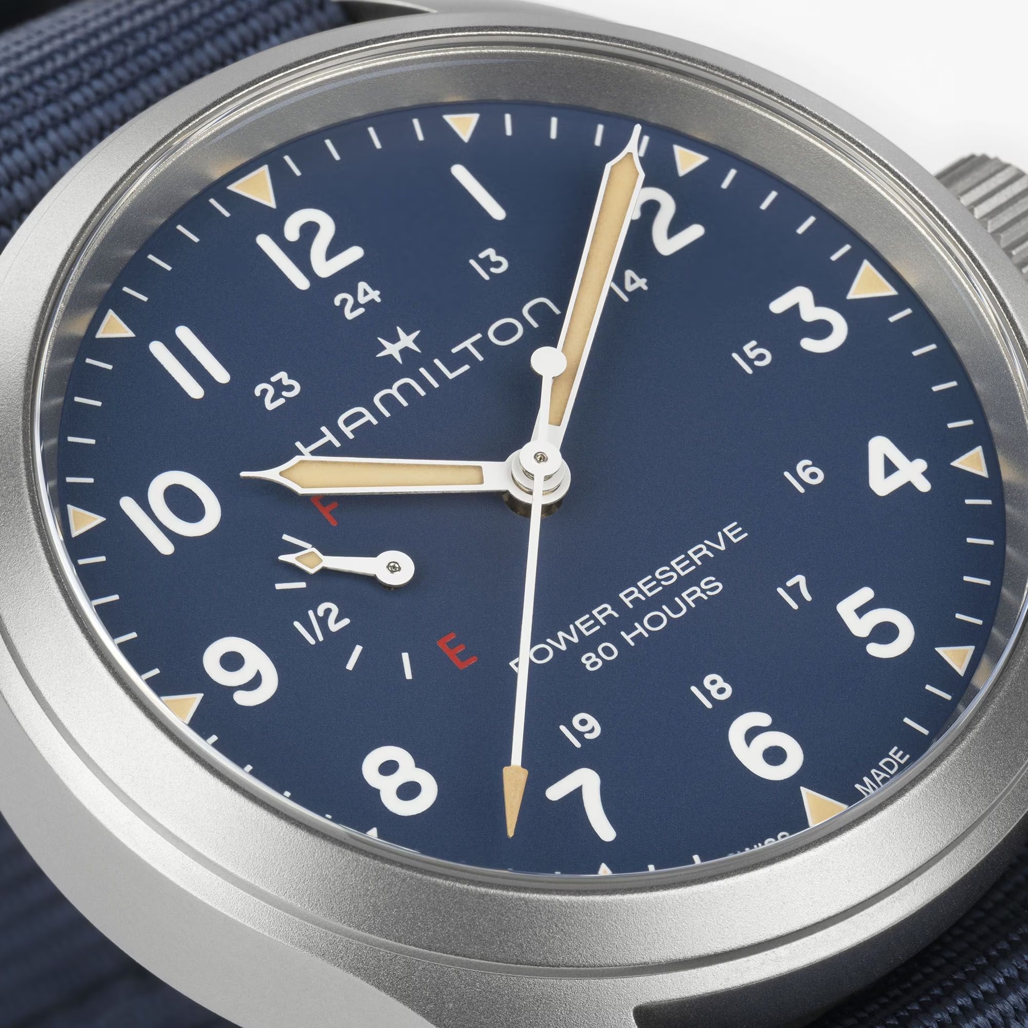 Hamilton Khaki Field Automatic Power Reserve 40 mm H69509940 Erkek Kol Saati