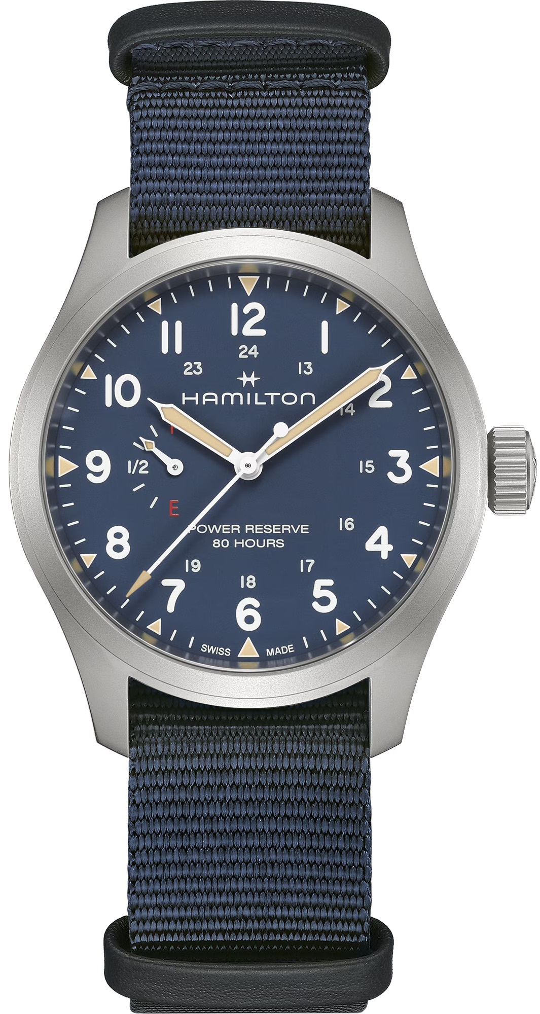 Hamilton Khaki Field Automatic Power Reserve 40 mm H69509940 Erkek Kol Saati