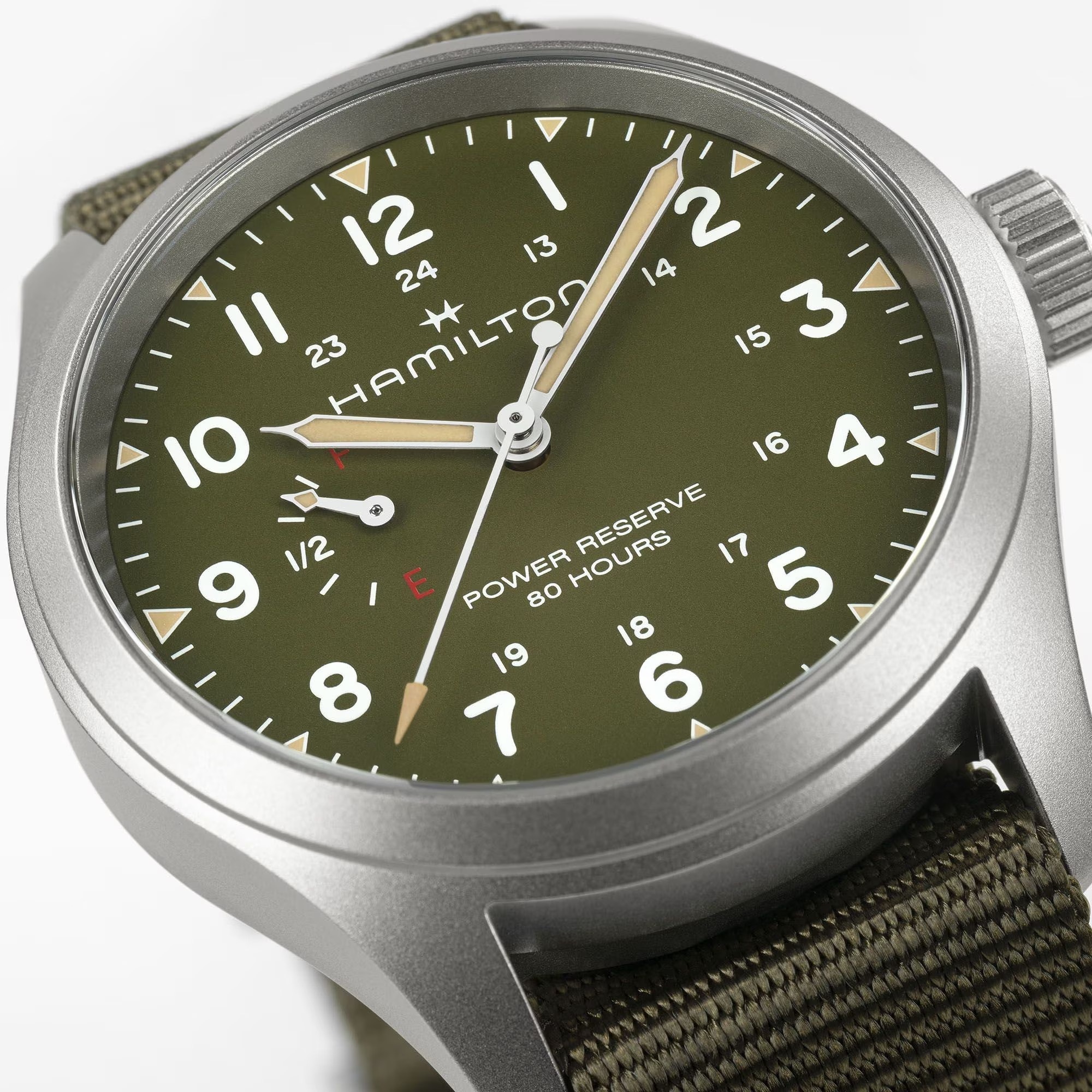Hamilton Khaki Field Automatic Power Reserve 40 mm H69509960 Erkek Kol Saati