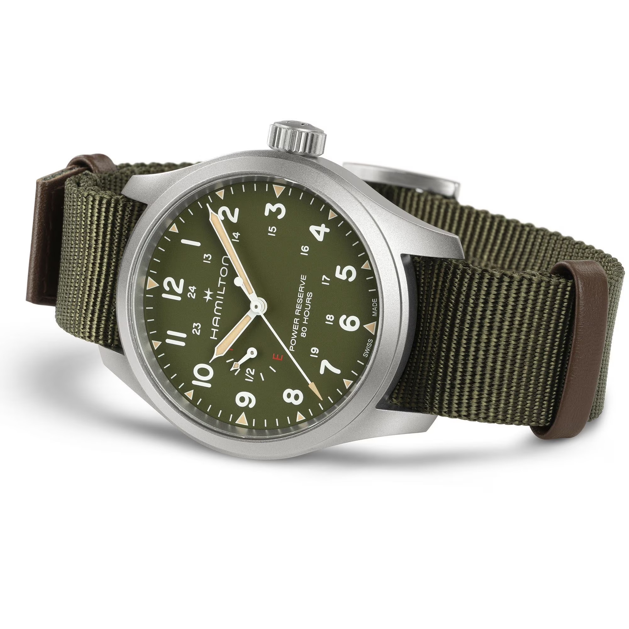 Hamilton Khaki Field Automatic Power Reserve 40 mm H69509960 Erkek Kol Saati