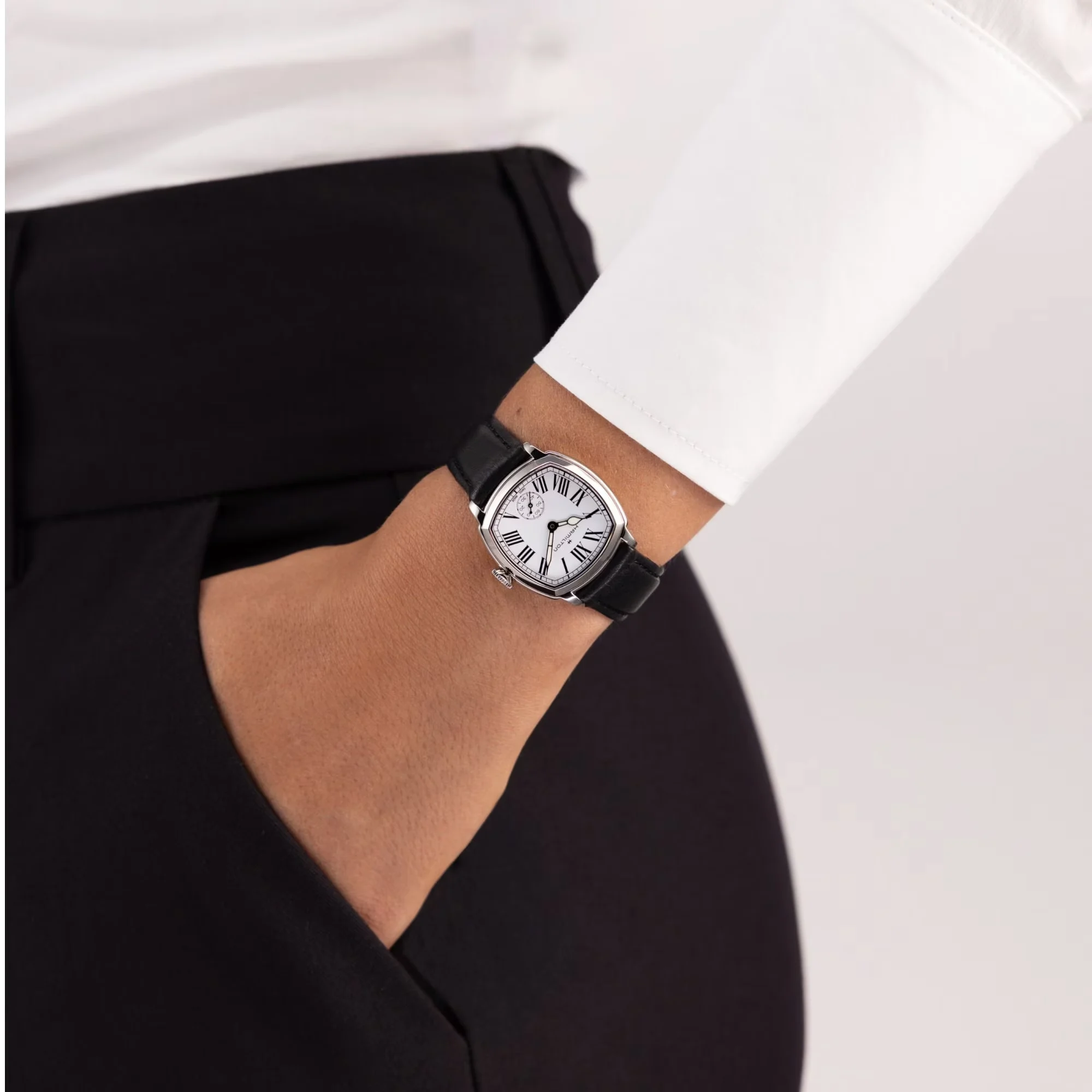 Hamilton American Cushion Mechanical H36109710 Kadın Kol Saati