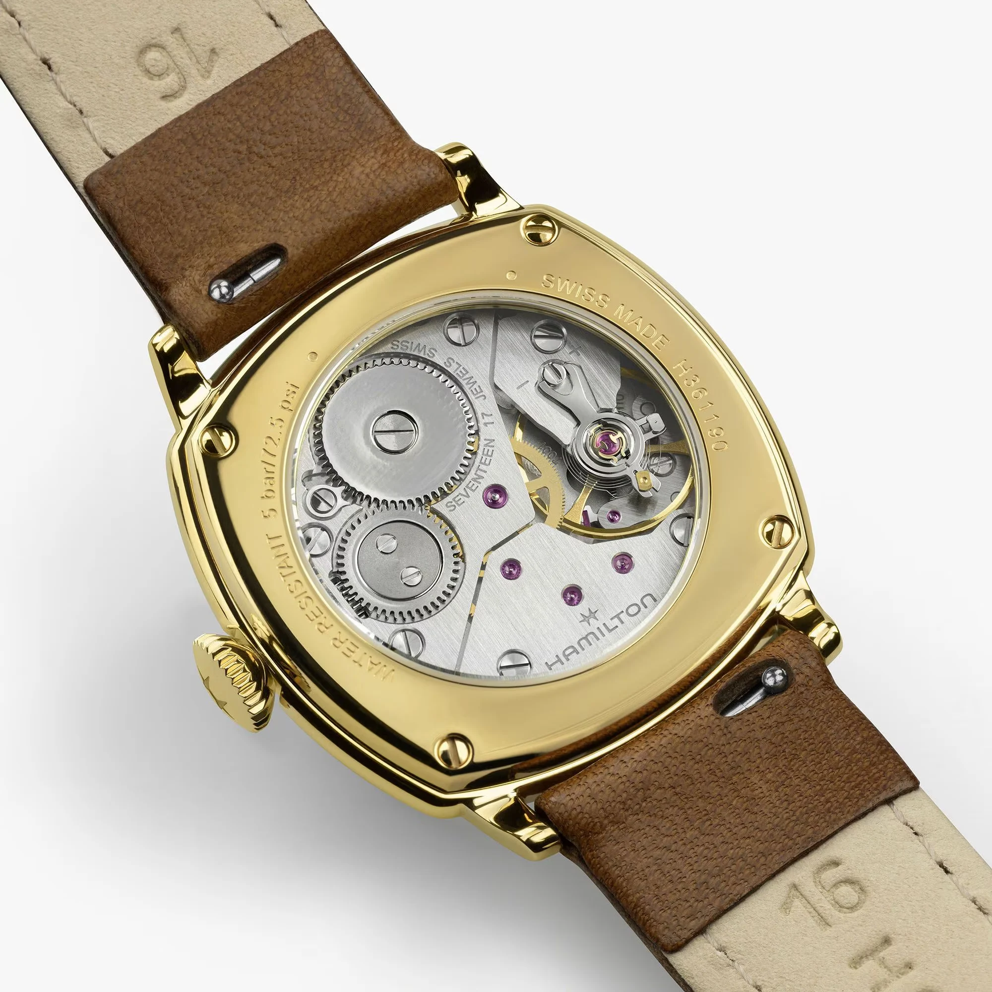 Hamilton American Cushion Mechanical H36119520 Kadın Kol Saati